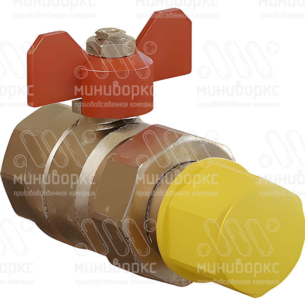 Защита наружной резьбы M28×1.5, цвет желтый – CFT28x1,5 - 4