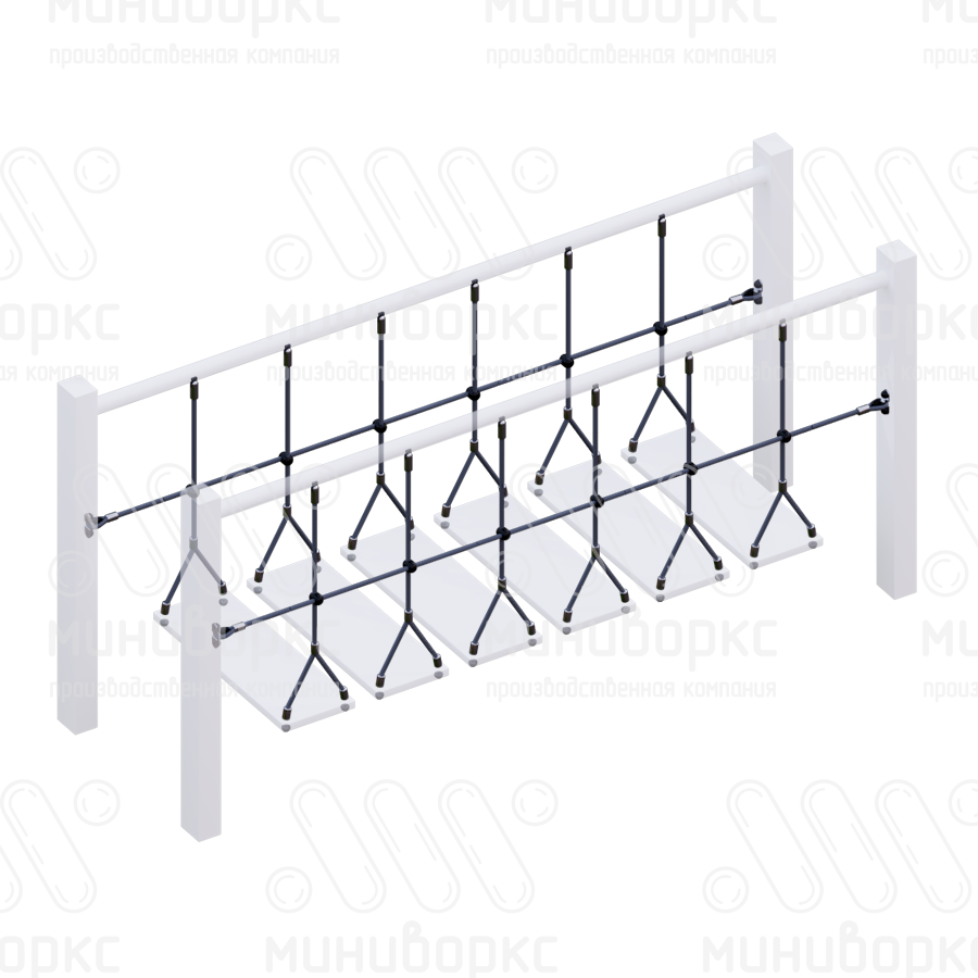 Канатные ограждения для мостиков – F-0200 | картинка 6