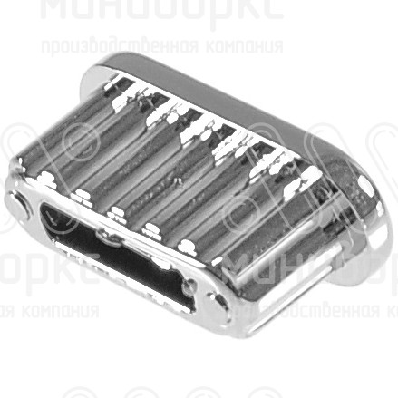 Овальные заглушки для труб 20x10 – 210514000C | картинка 2